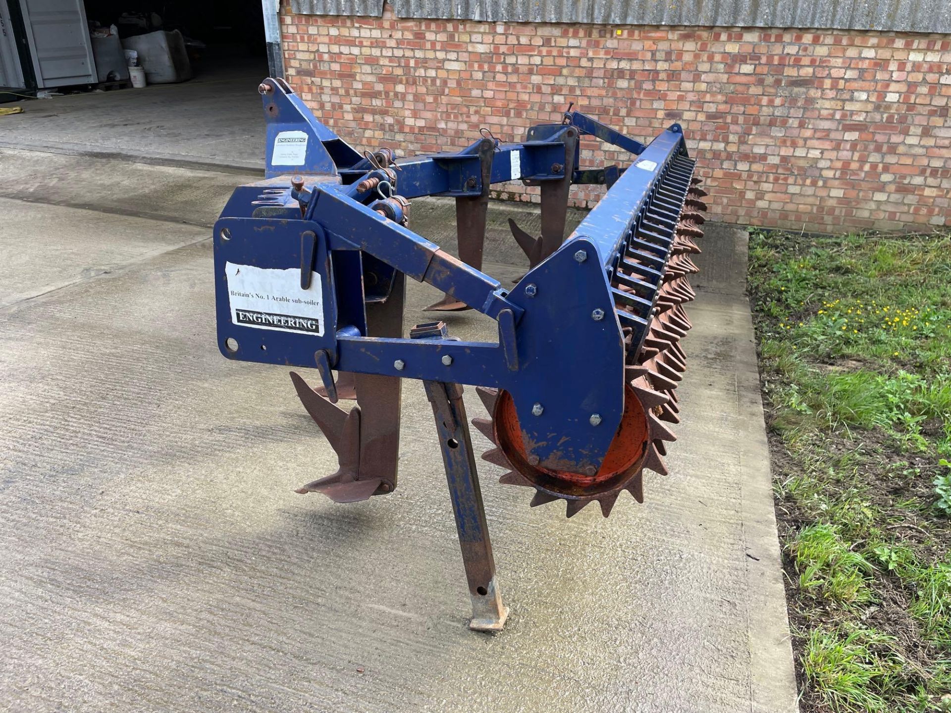 Tim Howard 5 leg 3.5m subsoiler with rear tooth packer - Image 25 of 34