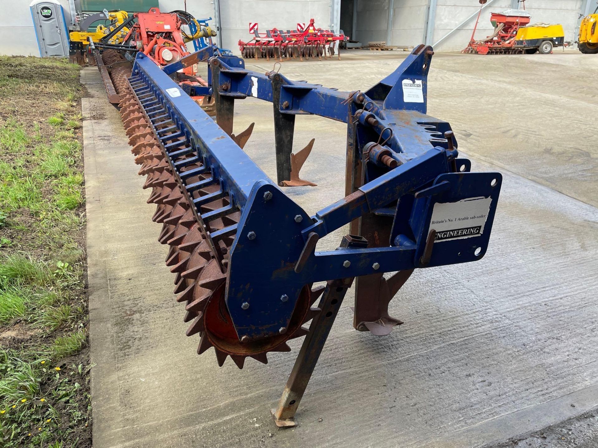 Tim Howard 5 leg 3.5m subsoiler with rear tooth packer - Image 18 of 34