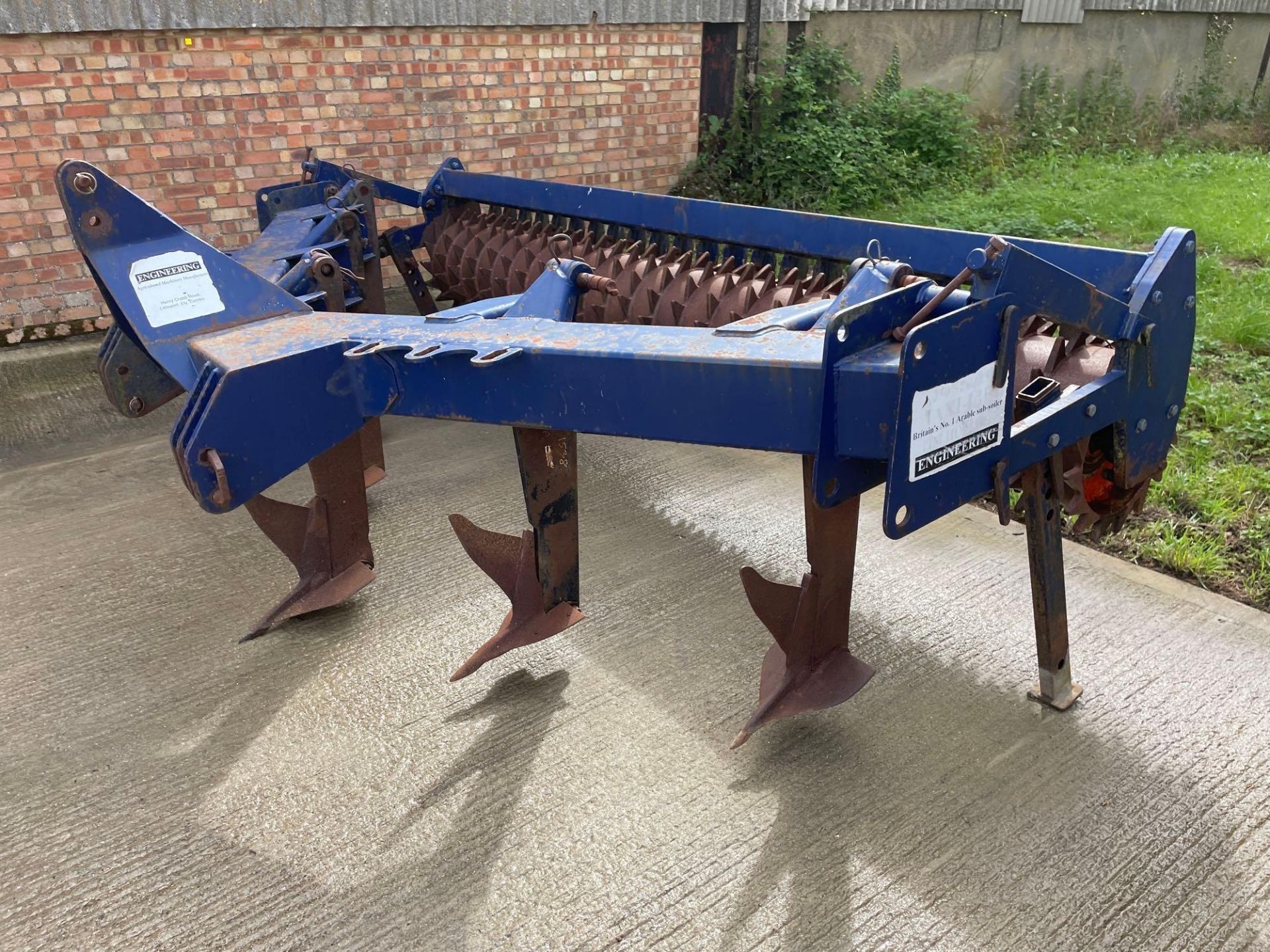Tim Howard 5 leg 3.5m subsoiler with rear tooth packer - Image 27 of 34