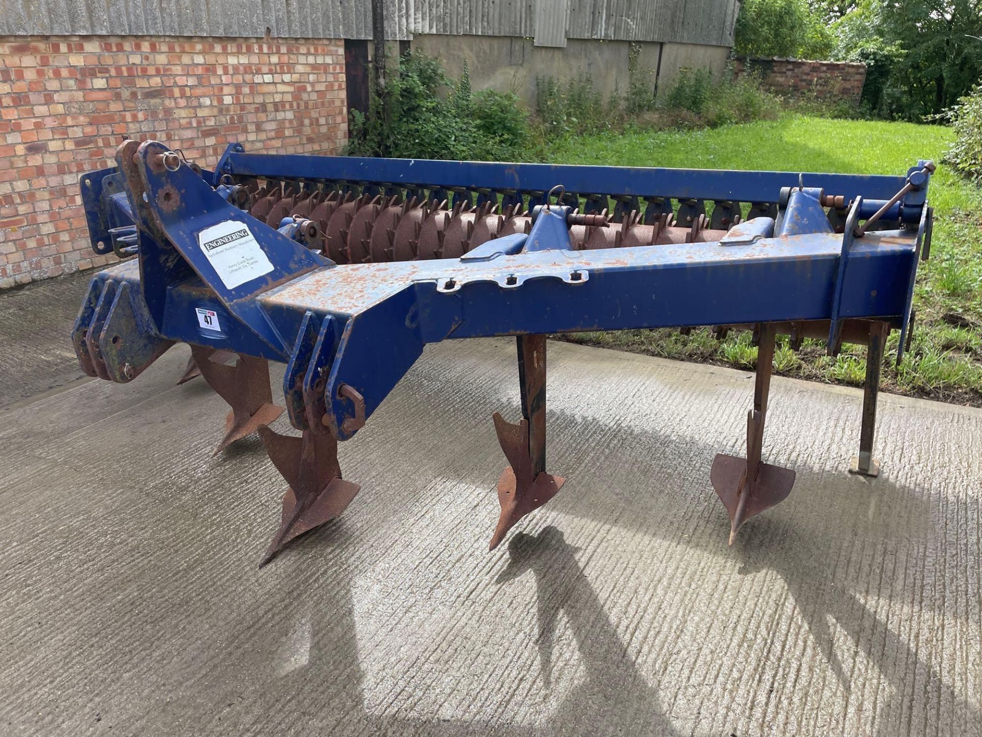 Tim Howard 5 leg 3.5m subsoiler with rear tooth packer - Image 28 of 34