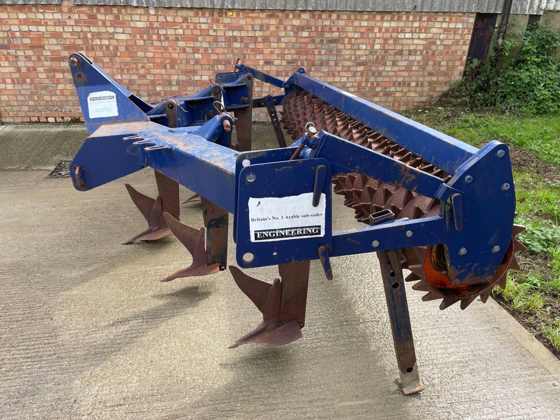 Tim Howard 5 leg 3.5m subsoiler with rear tooth packer - Image 26 of 34