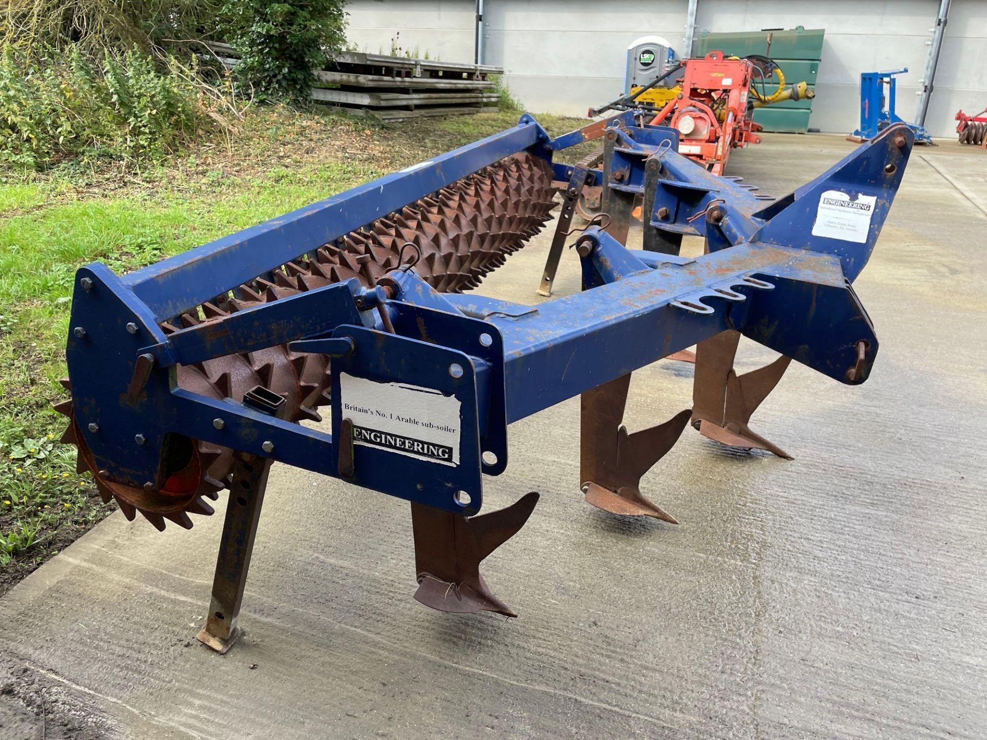Tim Howard 5 leg 3.5m subsoiler with rear tooth packer - Image 17 of 34