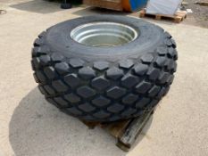 Single Alliance 28L - 26 baler wheel and tyre
