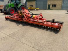 1996 Maschio ERPRICE P Aqualia 6m power harrow, hydraulic folding with rear tooth packer. Serial No: