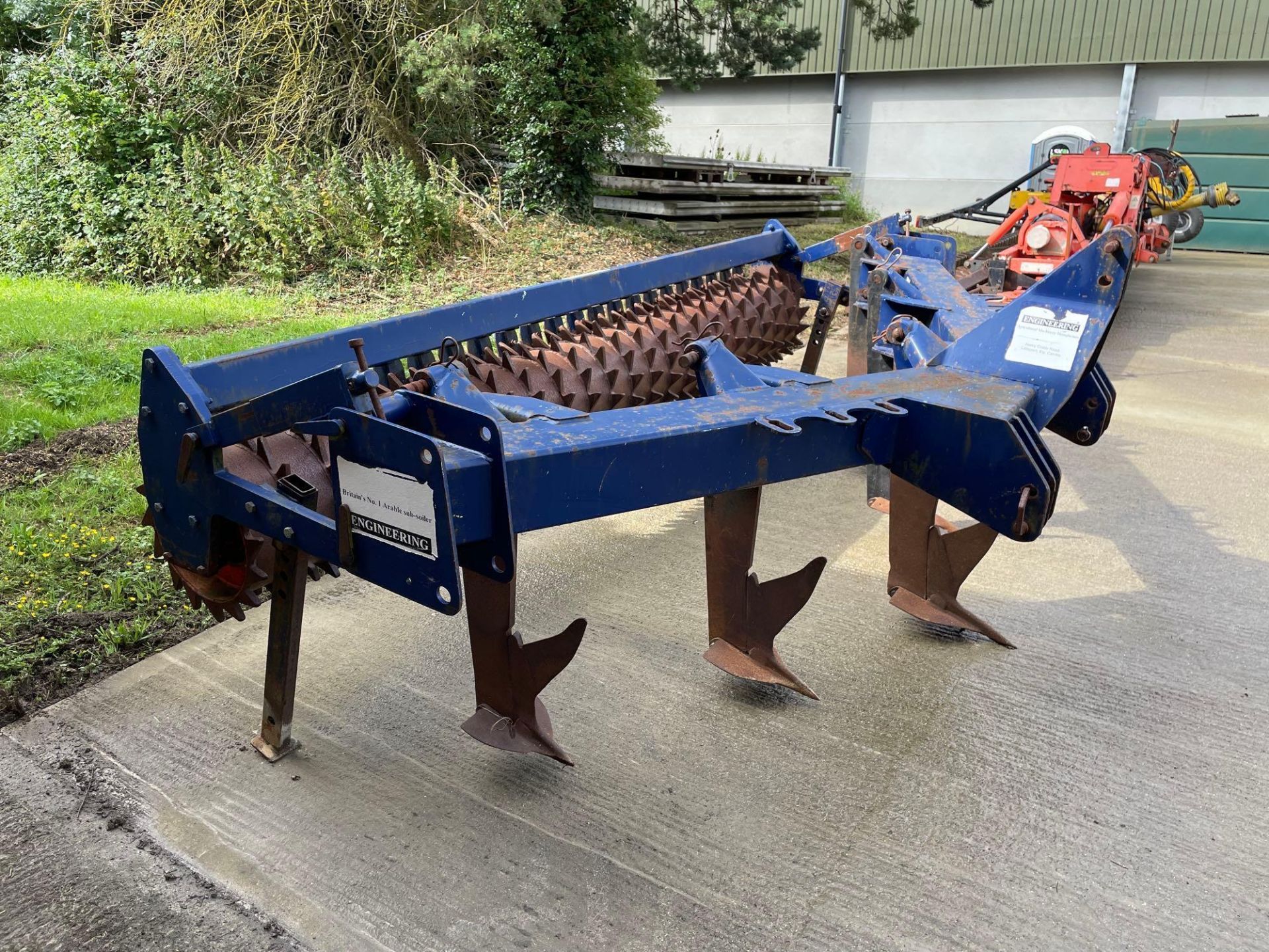 Tim Howard 5 leg 3.5m subsoiler with rear tooth packer - Image 16 of 34