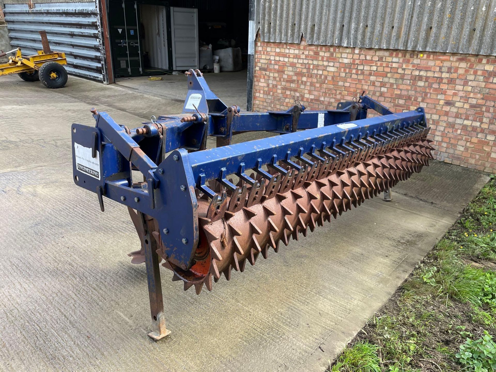Tim Howard 5 leg 3.5m subsoiler with rear tooth packer - Image 24 of 34