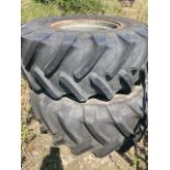 2No. Michelin Wheels - (Norfolk)
