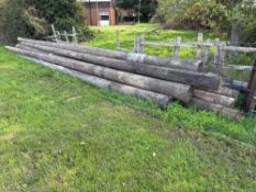 Quantity telegraph poles