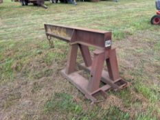 Tine mounted lifting jig