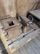 Anvil on stand
