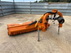 2017 Teagle Trinciargini TA/P 250 side offset flail mower. Serial No: 80915
