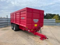2006 Redrock 200/18.0 18t grain trailer with sprung drawbar, manual tailgate and grain chute, hydrau