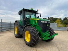 2015 John Deere 7270R 40kph AutoPower 4wd tractor with front linkage, front and cab suspension, 5No
