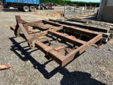 1967 Browns 2.6m trailed cultivator