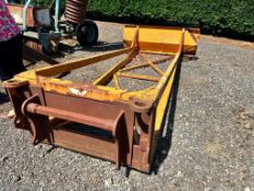 Philip Watkins 5m grain pusher, to fit Manitou and pin & cone