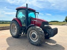2007 Case MXU110 tractor. Rear PTO, rear pick up hitch, rear link arms, two rear spool valves. On 38