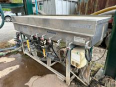 Vegcraft ProFill 2350 chemical induction and container washing station. Serial No: 243-11