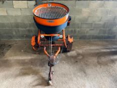 Fuji trailed salt spreader