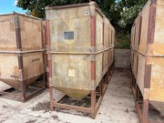 5 no fibreglass hoppers