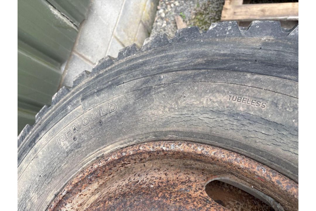 3No Colway 11R22.5 10 stud wheels & tyres - Image 5 of 5