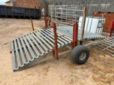 Farm made mobile cattle grids � suited to ATV