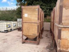 4 no fibreglass hoppers