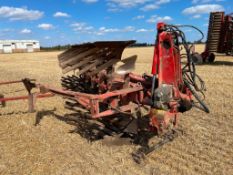 2008 Kuhn Multi-Master 182 OL 6f (5f+1f) reversible plough with slatted mouldboards, skimmers and pr