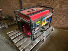 Nixon SGE5000E Gasoline generator, electric start with 1No 230v and 2No 110v outlets, single phase