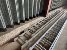 Quantity miscellaneous ladder sections