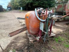Hardi NK400 linkage mounted sprayer with 3.5m boom and hand lance