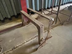 2No farm made trestles