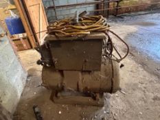 Minex arc welder, 3phase, 23amp. Serial No: 16985