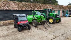 Online Timed Auction of Modern Farm Machinery and Equipment