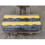 12 meters of Cable Protector Ramps