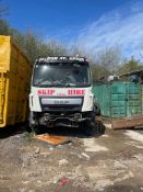2017 17 REG DAF LF 18 TONNE SKIP WAGON (NON RUNNER) (SOLD OFF SITE - LYTHAM)