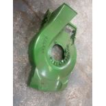 Plastic mower deck housing