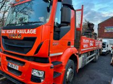 Iveco Stralis 310 c/w Remote Crane (Sold Off Site - Burnley)