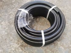 30m black 1/2" rubber alloy heavy duty air hose