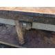 Wooden Workbench bench (damaged steel top) with No3 Record Vice Attached - Image 3 of 3