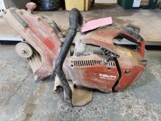 Hilti DSH 600-X 12" petrol cut off saw c/w DSH 600-x Self priming pump (Direct GAP)