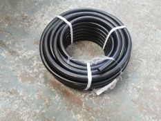 30m black 1/2" rubber alloy heavy duty air hose