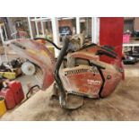 Hilti DSH 600-X 12" Petrol cut off saw c/w DSH 600-x Self priming pump (Direct GAP)