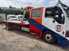 2004 54 REG IZUZU TRUCK ALIMINUIM BODY WITH SPEC LIFT AND HYDRO WINCH ****