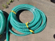 1 X 30mt of 1 1/4 Green Suction Pipes