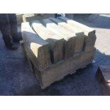 Pallet of radius kurbs