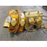 2 x 110v Splitters