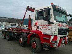 2013 13 REG MAN TGS KLV 32 TONNE HOOK LOADER (COLLECT LYTHAM)