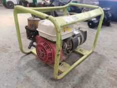 Pramac/ Honda 2.7KVA Dual Volt 210/110 Portable Generator
