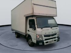 2020 20 REG MITSUBISHI FUSO CANTER 3C15 34 AUTO BOX VAN