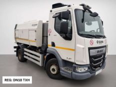 2018 Daf Trucks LF 160 STREET SWEEPER(Direct Council)